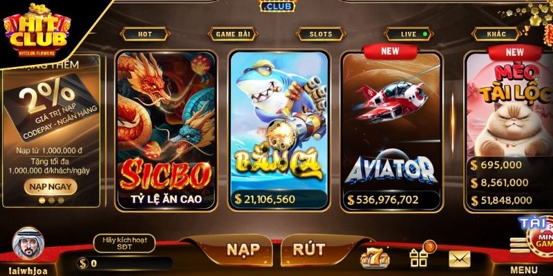 Khái quát về game bắn cá online HITCLUB