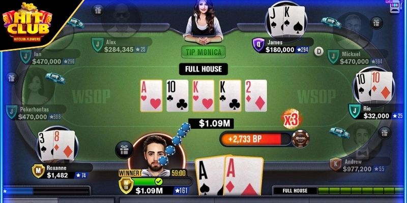 Vai trò của bí kíp tính xác suất Outs và Odds trong Poker HITCLUB